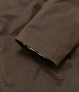 Lightweight Waxed Canvas Hooded Jacket